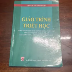 [chính trị - pháp luật] Giáo trình Triết học  709211