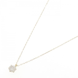 K18YG Solitaire Dây chuyền kim cương 1.108CT - Hàng hiệu Chính hãng 858517