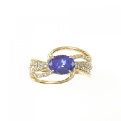 Nhẫn Tanzanite K18YG 1.613CT - Hàng hiệu Chính hãng 845820