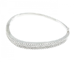 K18WG Vòng tay kim cương 2.65CT - Hàng hiệu Chính hãng