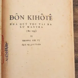 Tác phẩm văn học kinh điển Tây Ban Nha: DON QUIJOTE (Trọn bộ 3 tập) 723201