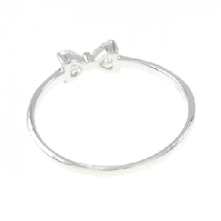 Nhẫn kim cương K18WG hình ruy băng 0.36CT 667875