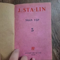 Toàn Tập - Tập 5 - J. Sta-lin (Iosif Stalin) - Chính trị/Lịch sử