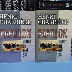 Trọn bộ 2 tập Papillon người tù khổ sai (bìa cứng) 
