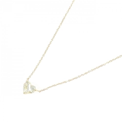 K18YG Dây chuyền kim cương 1.066CT VLY SI1 hình trái tim - Hàng hiệu Chính hãng 871957