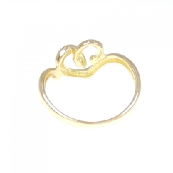 Nhẫn hình trái tim K18YG 673084