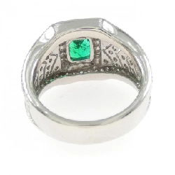 Nhẫn Emerald PT900 0.75CT - Hàng hiệu Chính hãng 850444