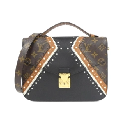 Túi xách Louis Vuitton Monogram (Twist Brogue) Pochette Métis MM M43488 - Hàng hiệu Chính hãng