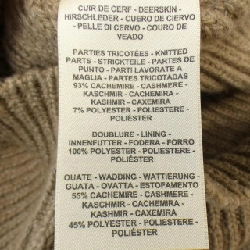 【Mã giảm giá】Áo khoác da HERMES 638040