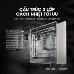 Nồi chiên hơi nước Kalite Vapor 4in1, 9 chế độ nấu tự động 588974