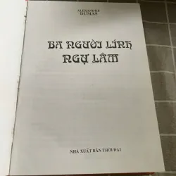 BA CHÀNG LÍNH NGỰ LÂM,  Alexandre Dumas, BÌA CỨNG 556959