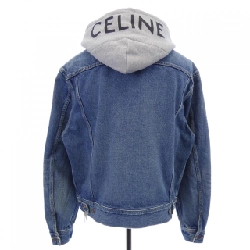 Áo khoác denim có mũ CELINE 2Q472930F - Hàng hiệu Authentic 885443