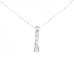 K18WG Dây chuyền kim cương 0.33CT - Hàng hiệu Chính hãng