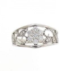 Nhẫn kim cương hoa PT900 0.31CT - Hàng hiệu Authentic 847971