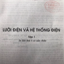 LƯỚI ĐIỆN & HỆ THỐNG ĐIỆN( Full bộ 3 Tập) 462207
