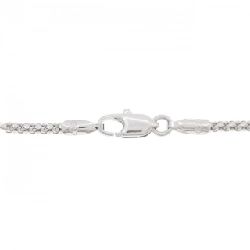 Dây chuyền garnet xanh 750WG 0.85CT - Hàng hiệu Authentic 865245