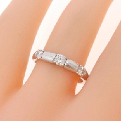 Nhẫn kim cương ba viên PT900 0.30CT - Hàng hiệu Authentic 851690