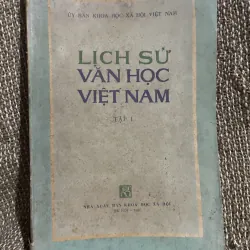 Lịch sử văn học Việt Nam tập một; sách khổ lớn 