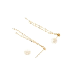 K18YG Bông tai - Hàng hiệu Authentic 870470