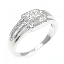 Nhẫn kim cương K18WG 0.50CT