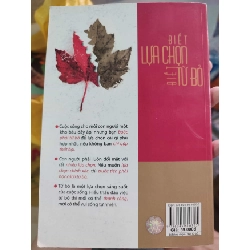 Biết lựa chọn biết từ bỏHCM01/03 910296