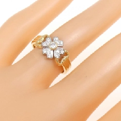 Nhẫn kim cương 750YG/750WG 672707