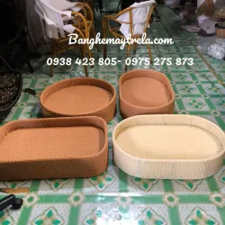 Khay nổi đồ ăn nhựa giả mây 926770