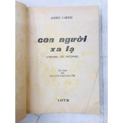 Con người xa lạ - Alexis carrel 137728