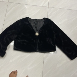 Áo khoác lông mềm mịn 522392
