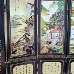 Bình phong sơn mài triết lý cao, trang trí rất đẹp  694528