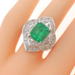 Nhẫn Emerald PT900 3.85CT - Hàng hiệu Chính hãng 851792