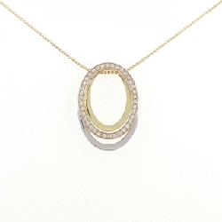 Dây chuyền kim cương ba màu K18 1.00CT - Hàng hiệu chính hãng 859905