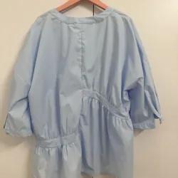 Áo sơ mi thời trang xanh dương sz M mới 99%  929903