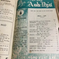 HỌC BÁO ANH NGỮ – Trau dồi Anh Ngữ (Bộ đủ 10 số, đóng bìa cứng)  931982