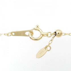 K18YG Hoa × Trái tim Mặt dây chuyền Citrine - Hàng hiệu Chính hãng 865003