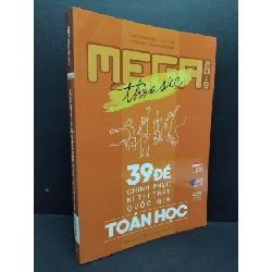 (TẶNG BOOKMARK) Mega 2019 - 39 đề chinh phục kì thi THPT quốc gia toán học mới 80% ố bẩn nhẹ 2018 RBK1710 GIÁO TRÌNH, CHUYÊN MÔN