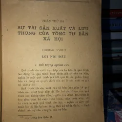 Các Mác tư bản-Phê phán khoa kinh tế chính trị quyển 2 Quá trình lưu thông của tư bản ll 969816