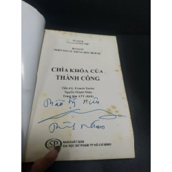 [59K/kg] Chìa khóa của thành công - Tiến sĩ G.francis xavier 2017 mới 80% vẽ HCM1007 365429