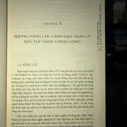 Khung năng lực lãnh đạo, quản lý khu vực hành chính công - Lê Quân 754115