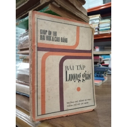 Bài tập Lượng giác - Vũ Thế Hựu, Đặng Minh An