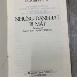 Những danh dự bị mất - Calixthe Beyala. 1a3 508312
