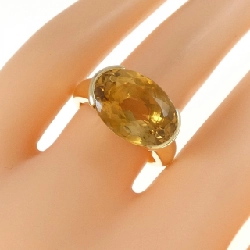 Nhẫn Citrine K18YG 7.226CT 669710