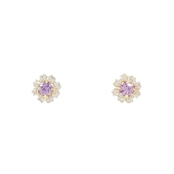 K18YG Sapphire Earrings - Hàng hiệu Authentic