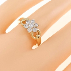 Nhẫn kim cương hoa K18YG 0.53CT - Hàng hiệu chính hãng 855458