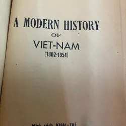 A MODERN HISTORY OF VIETNAM (BÌA CỨNG) - NGUYỄN PHÚT TẤN 1040883