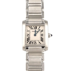 Cartier Tank Française SM W51008Q3 SS Quartz - Hàng hiệu Chính hãng
