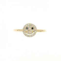 Nhẫn kim cương K18YG Smile 0.15CT - Hàng hiệu Authentic 851234