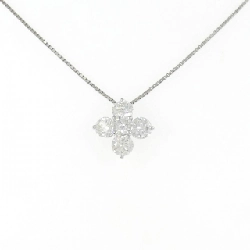 Dây chuyền kim cương hoa PT900/PT850 2.013CT - Hàng hiệu Authentic