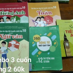 Sách ôn thi 9 vào 10 tổng hợp  540144