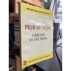 Phạm Hy Lượng cuộc đời và tác phẩm